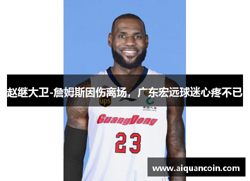 赵继大卫-詹姆斯因伤离场，广东宏远球迷心疼不已