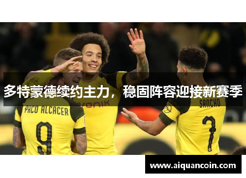 多特蒙德续约主力，稳固阵容迎接新赛季